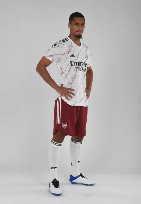 Framed Print : Arsenal's William Saliba Prepares for 2020-21 Season in Training Framed Print : Arsenal's William Saliba Prepares for 2020-21 Season in Training