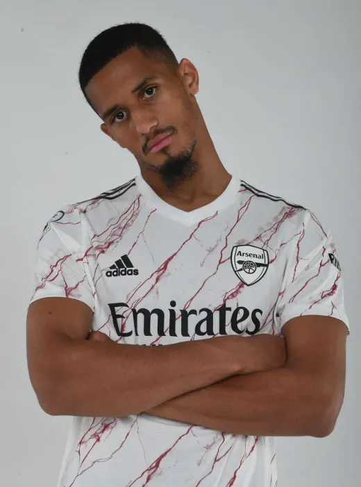 Framed Print : Arsenal's William Saliba Prepares for 2020-21 Season in Training