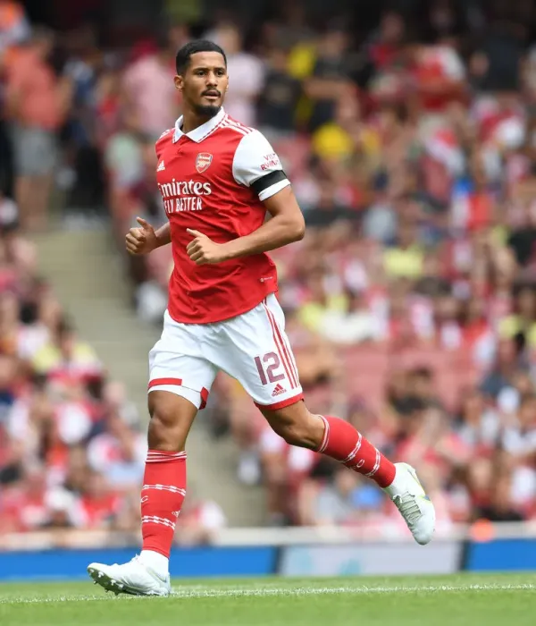 Framed Print : Arsenal's William Saliba Stands Out in Emirates Cup Victory Against Sevilla, 2022 Framed Print : Arsenal's William Saliba Stands Out in Emirates Cup Victory Against Sevilla, 2022