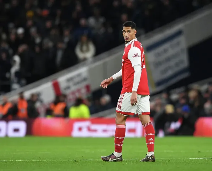 Framed Print : Arsenal's William Saliba Stands Out: Tottenham vs. Arsenal, Premier League 2022-23 Framed Print : Arsenal's William Saliba Stands Out: Tottenham vs. Arsenal, Premier League 2022-23