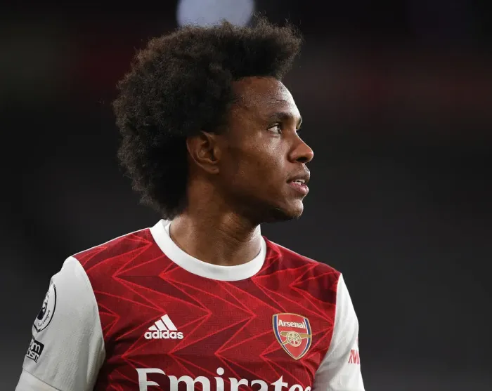 Framed Print : Arsenal's Willian in Action: 2020-21 Premier League Match vs. West Bromwich Albion (Behind Closed Doors)