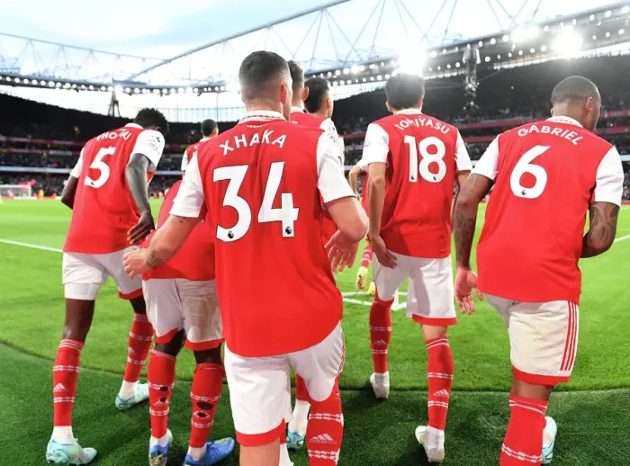 Framed Print : Arsenal's Xhaka Faces Off Against Liverpool in the 2022-23 Premier League Clash Framed Print : Arsenal's Xhaka Faces Off Against Liverpool in the 2022-23 Premier League Clash