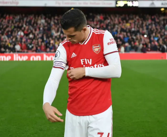 Framed Print : Arsenal's Xhaka Gears Up for Crystal Palace Showdown in Premier League Framed Print : Arsenal's Xhaka Gears Up for Crystal Palace Showdown in Premier League