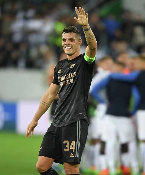 Arsenal's Xhaka Salutes Adoring Fans in FC Zurich Victory, UEFA Europa League 2022-23