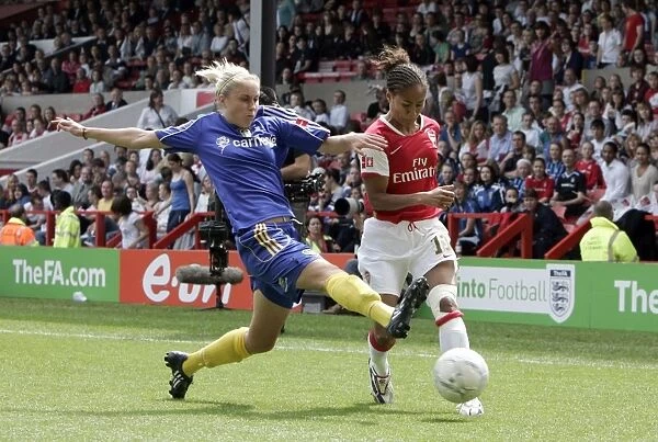 Arsenal's Yankey and Houghton Lead the Way: Arsenal Ladies 4-1 Victory over Leeds United in the FA Womens Cup Final at The City Ground (2008)