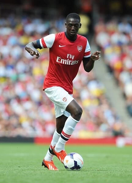 Arsenal's Yaya Sanogo Scores in 1:2 Loss to Galatasaray at Emirates Cup Day Two, 2013