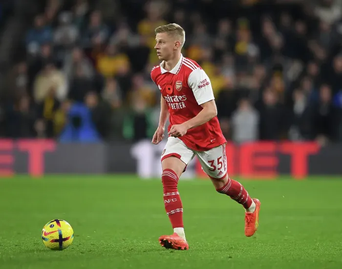 Framed Print : Arsenal's Zinchenko in Action against Wolverhampton Wanderers in the 2022-23 Premier League Framed Print : Arsenal's Zinchenko in Action against Wolverhampton Wanderers in the 2022-23 Premier League