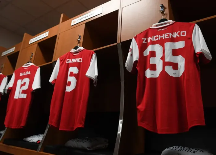 Framed Print : Arsenal's Zinchenko Prepares: Arsenal vs. Chelsea - Florida Cup 2022-23 Framed Print : Arsenal's Zinchenko Prepares: Arsenal vs. Chelsea - Florida Cup 2022-23