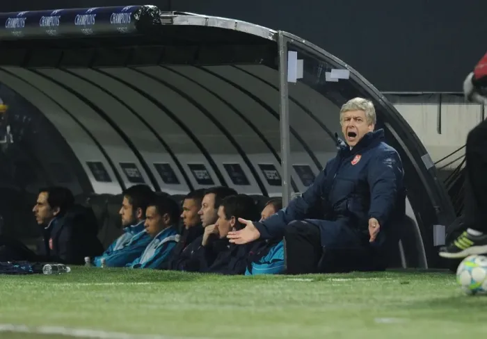 Framed Print : Arsene Wenger at AC Milan: Arsenal FC's Champion's League Showdown, 2012 Framed Print : Arsene Wenger at AC Milan: Arsenal FC's Champion's League Showdown, 2012