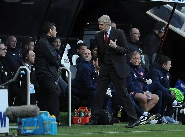 Arsene Wenger and Andre Marriner: A Contentious Interaction at Newcastle-Arsenal Clash (2013-14)