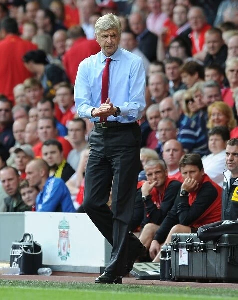 Arsene Wenger at Anfield: Liverpool vs Arsenal, Premier League 2012-13
