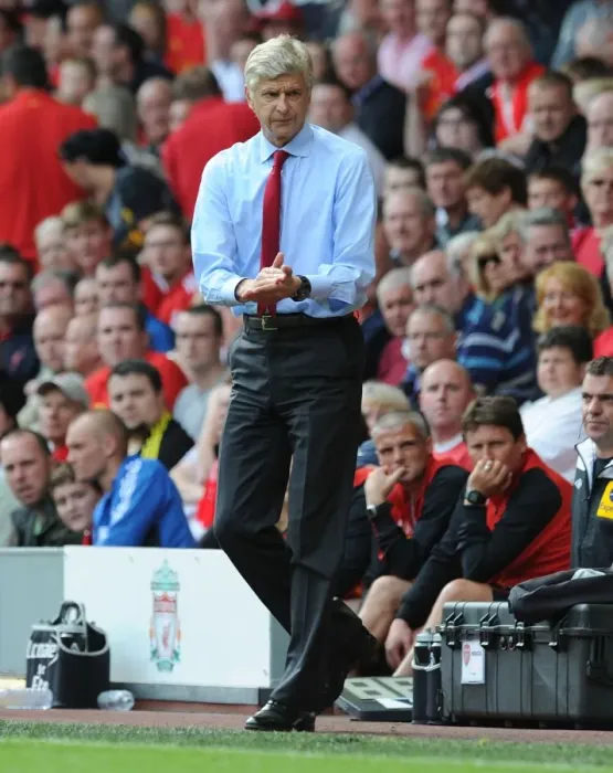 Framed Print : Arsene Wenger at Anfield: Liverpool vs Arsenal, Premier League 2012-13 Framed Print : Arsene Wenger at Anfield: Liverpool vs Arsenal, Premier League 2012-13
