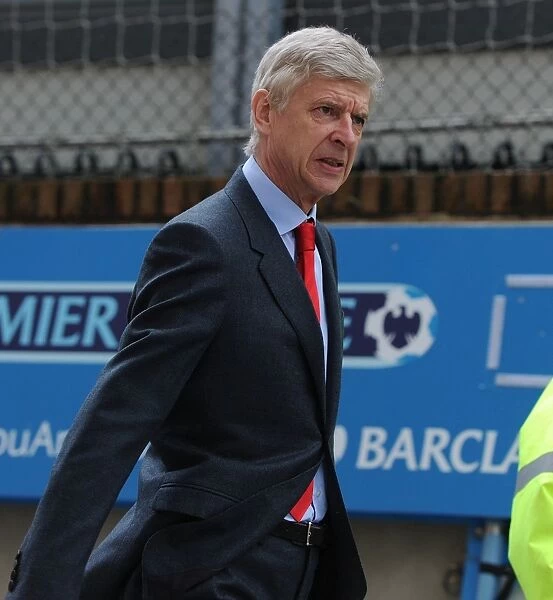 Arsene Wenger Arrives at Selhurst Park Before Crystal Palace vs Arsenal (2015)