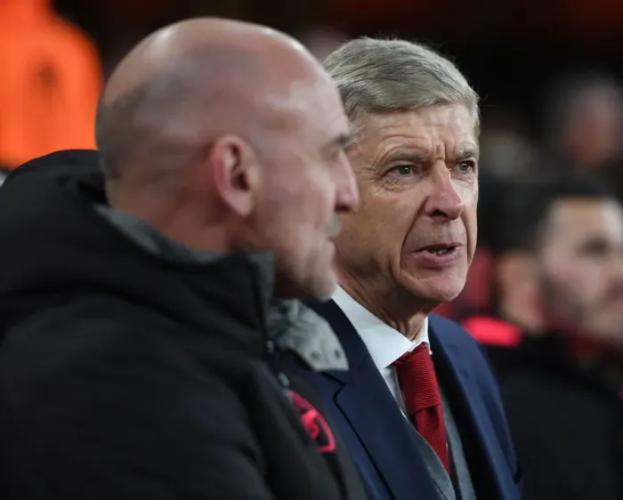 Framed Print : Arsene Wenger: Arsenal Boss Leads Europa League Charge Against CSKA Moskva (2018)