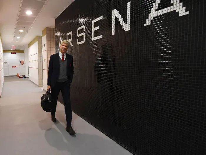 Framed Print : Arsene Wenger: Arsenal Boss Prepares for Burnley Clash (Arsenal v Burnley 2017-18)