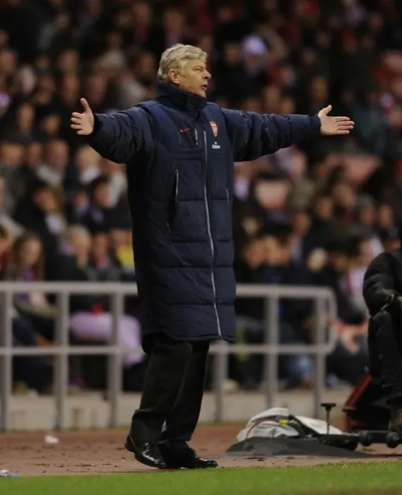 Framed Print : Arsene Wenger and Arsenal in FA Cup Clash against Sunderland Framed Print : Arsene Wenger and Arsenal in FA Cup Clash against Sunderland