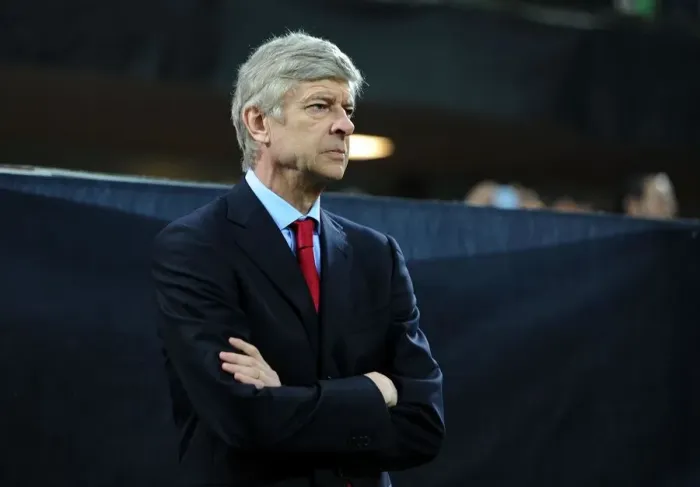 Framed Print : Arsene Wenger and Arsenal Face AC Milan in the 2011-12 UEFA Champions League