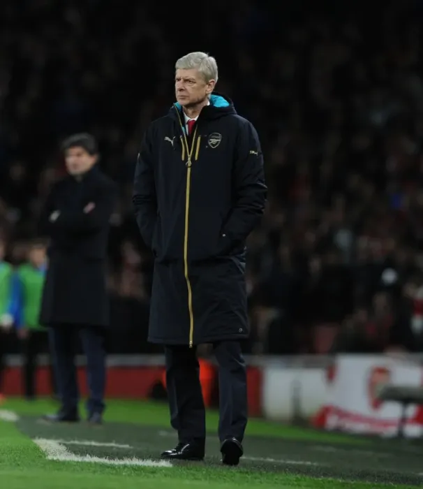 Framed Print : Arsene Wenger and Arsenal Face Dinamo Zagreb in Champions League Showdown