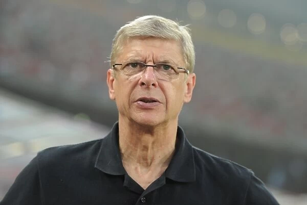 Arsene Wenger and Arsenal Face Manchester City in Beijing Pre-Season Clash, 2012
