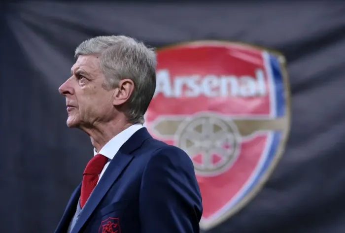 Framed Print : Arsene Wenger and Arsenal Face Off Against AC Milan in Europa League Showdown, 2017-18 Framed Print : Arsene Wenger and Arsenal Face Off Against AC Milan in Europa League Showdown, 2017-18
