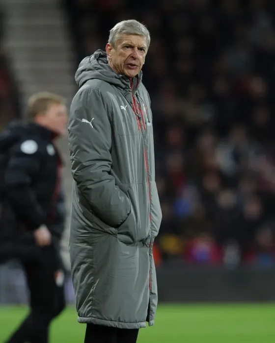 Framed Print : Arsene Wenger and Arsenal Face Off Against AFC Bournemouth in Premier League Clash (January 2017) Framed Print : Arsene Wenger and Arsenal Face Off Against AFC Bournemouth in Premier League Clash (January 2017)