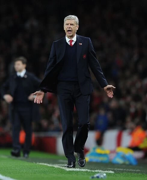 Arsene Wenger and Arsenal Face Off Against Tottenham in Intense 2015-16 Premier League Clash