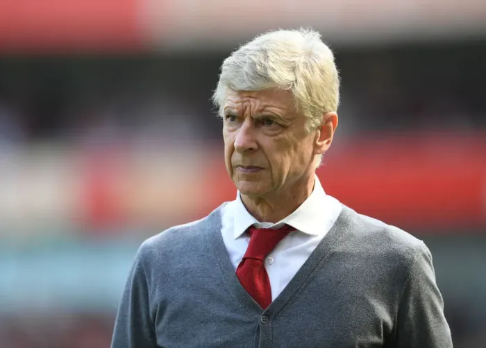 Framed Print : Arsene Wenger and Arsenal Face Off Against West Ham United in Premier League (2017-18)