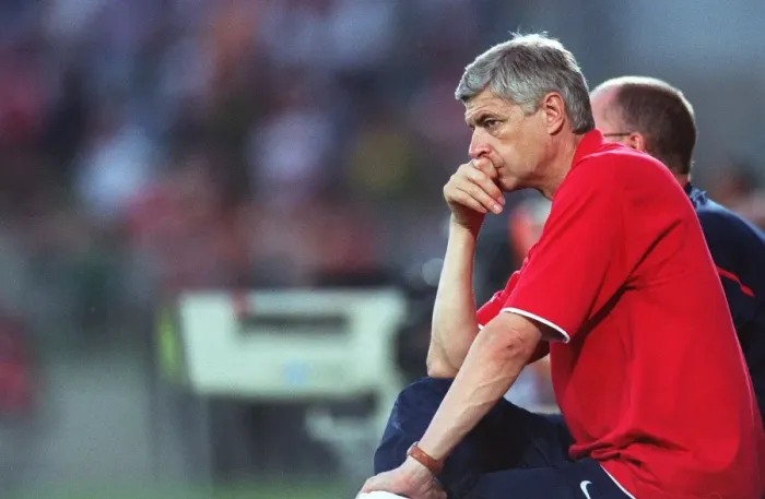 Framed Print : Arsene Wenger and Arsenal Fall to SV Mattersburg in Pre-Season Friendly (25 / 7 / 06) Framed Print : Arsene Wenger and Arsenal Fall to SV Mattersburg in Pre-Season Friendly (25 / 7 / 06)