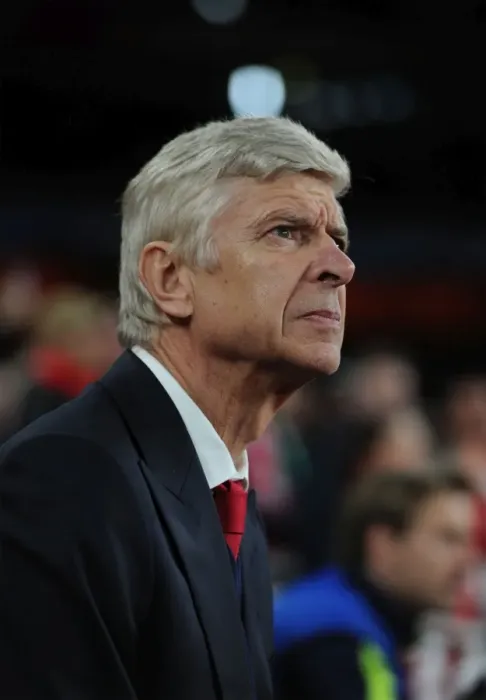Framed Print : Arsene Wenger: Arsenal FC vs. PFC Ludogorets Razgrad, UEFA Champions League, 2016
