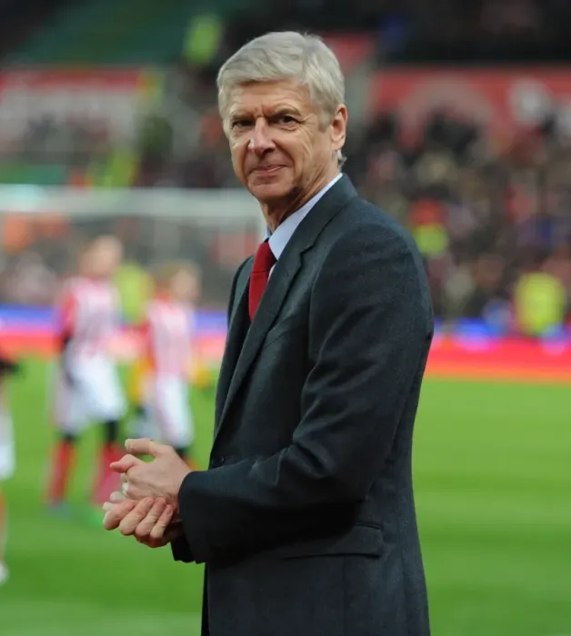 Framed Print : Arsene Wenger, Arsenal Manager, Pre-Match at Stoke City, Premier League 2015-16