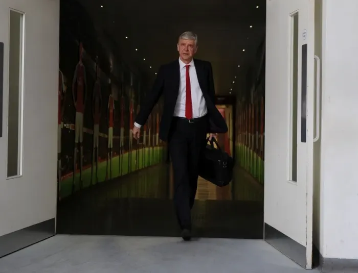 Framed Print : Arsene Wenger, Arsenal Manager, Before FA Cup Sixth Round Match vs. Watford at Emirates Stadium Framed Print : Arsene Wenger, Arsenal Manager, Before FA Cup Sixth Round Match vs. Watford at Emirates Stadium