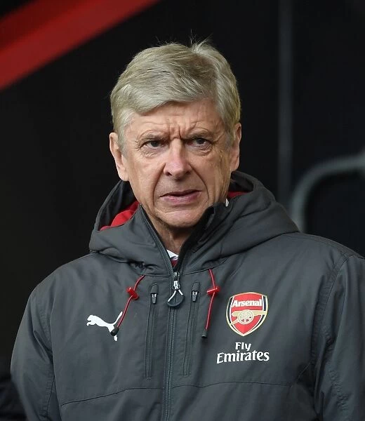Arsene Wenger: Arsenal Manager at AFC Bournemouth's Vitality Stadium (2017-18)