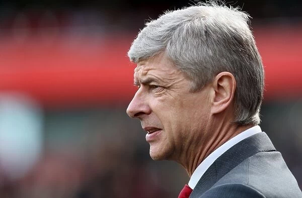 Arsene Wenger the Arsenal Manager. Arsenal 1: 0 Wolverhampton Wanderers