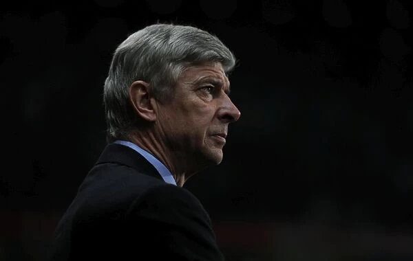 Arsene Wenger the Arsenal Manager. Arsenal 3: 1 Partizan Belgrade. UEFA Champions League
