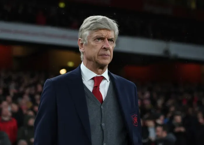 Framed Print : Arsene Wenger: Arsenal Manager Before Arsenal v Everton, Premier League 2017-18