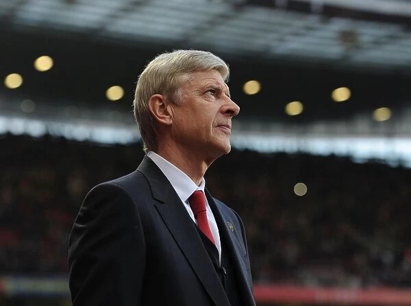 Arsene Wenger: Arsenal Manager before Arsenal vs Newcastle United, Premier League 2013 / 14