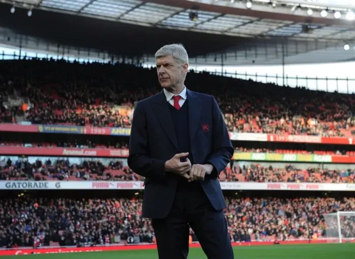 Framed Print : Arsene Wenger: Arsenal Manager before Arsenal vs AFC Bournemouth, Premier League 2016
