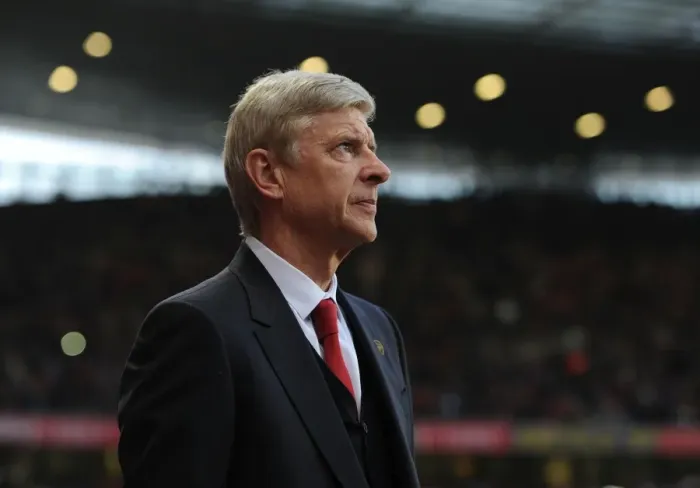 Framed Print : Arsene Wenger: Arsenal Manager Before Arsenal vs Newcastle United, Premier League 2013 / 14