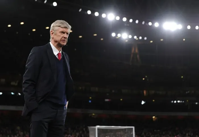Framed Print : Arsene Wenger: Arsenal Manager Before Arsenal vs Southampton, Premier League 2015-16