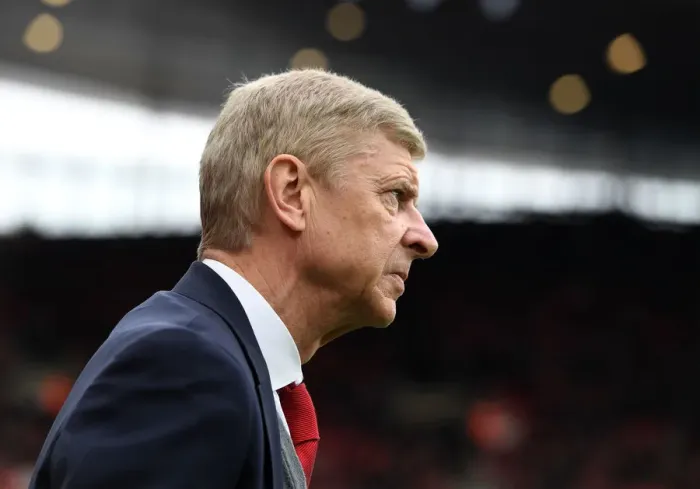 Framed Print : Arsene Wenger: Arsenal Manager Before Arsenal vs Stoke City, Premier League 2017-18