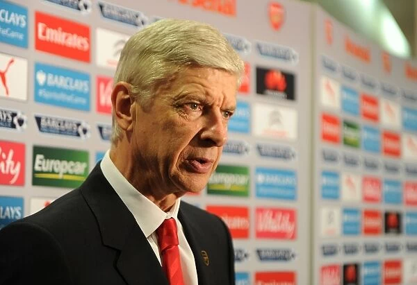 Arsene Wenger: Arsenal Manager Before Arsenal vs West Bromwich Albion (2014 / 15)