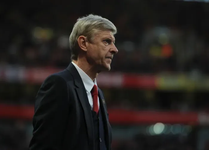 Framed Print : Arsene Wenger: Arsenal Manager Before Arsenal vs West Ham United, 2013 / 14