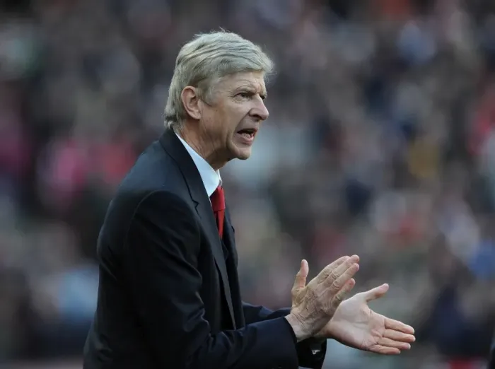Framed Print : Arsene Wenger: Arsenal Manager Awaits Liverpool in FA Cup Fifth Round Showdown