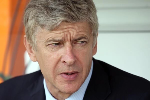 Arsene Wenger the Arsenal Manager. Barnet 0: 4 Arsenal. Pre Season Friendly