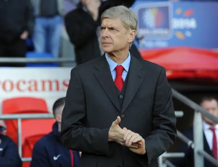 Framed Print : Arsene Wenger: Arsenal Manager Before Cardiff City Clash (November 2013)