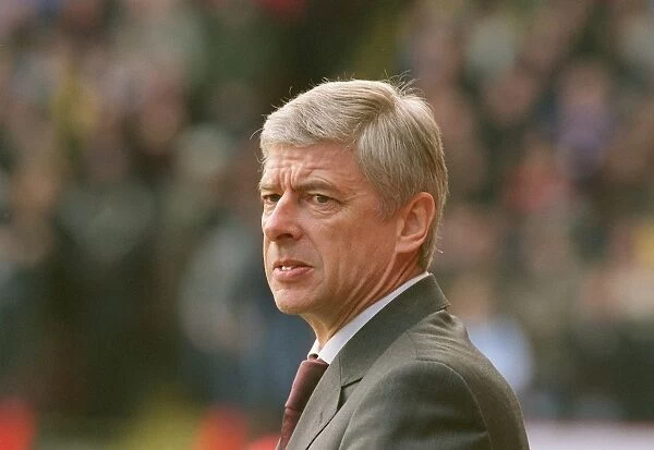 Arsene Wenger the Arsenal Manager. Charlton Athletic 0:1 Arsenal