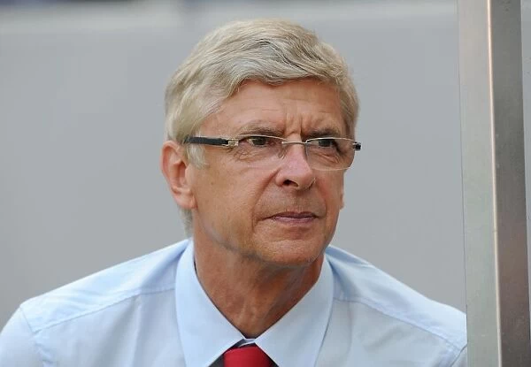 Arsene Wenger the Arsenal Manager. Cologne 0: 4 Arsenal. Pre Season Friendly