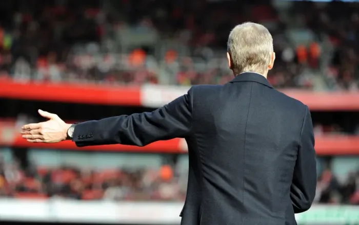 Framed Print : Arsene Wenger: Arsenal Manager in Defeat to Newcastle United (0:1), 2010