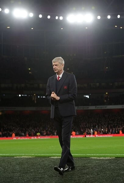 Arsene Wenger: Arsenal Manager at Emirates Stadium Before Arsenal vs. Bournemouth, Premier League 2015-16