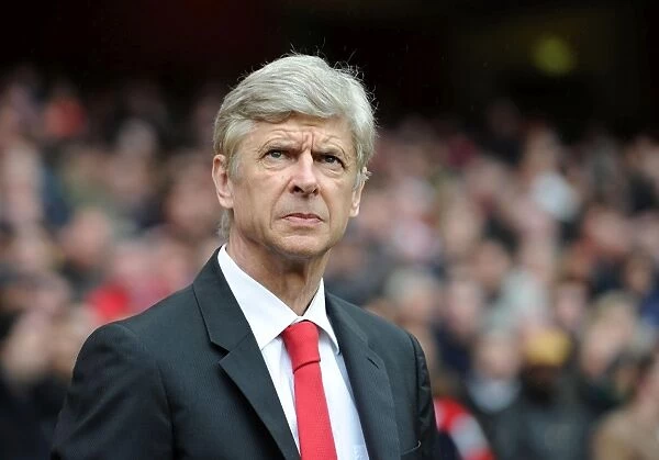 Arsene Wenger: Arsenal Manager at Emirates Stadium (2012-13) vs. Norwich City